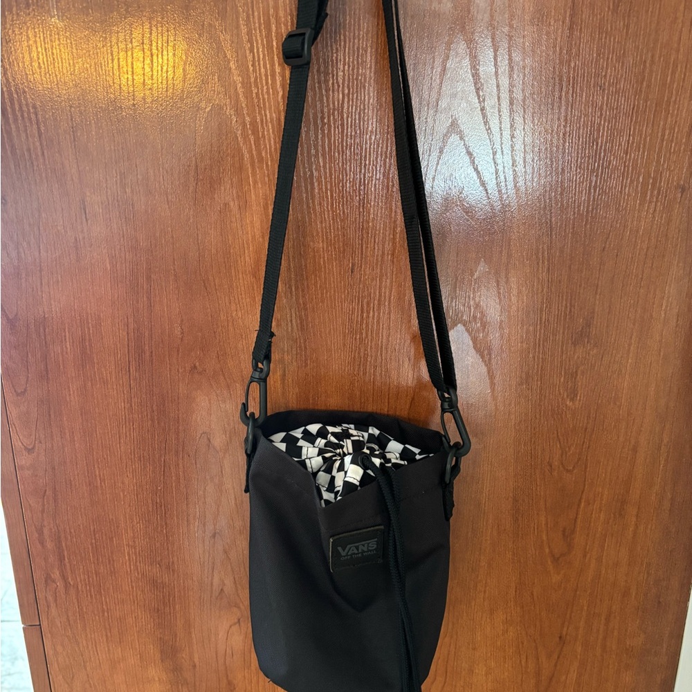 Vans Black and White Crossbody Bag